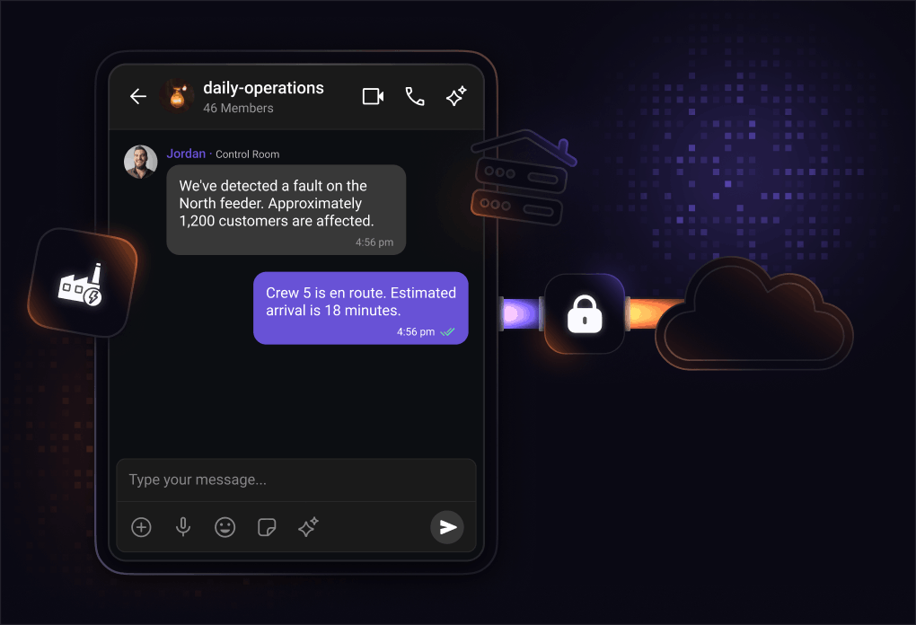 Messaging on your infrastructure
