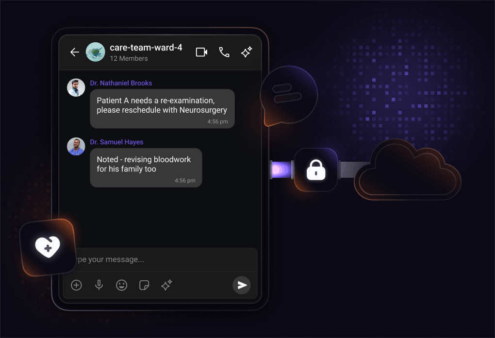 Secure clinical messaging