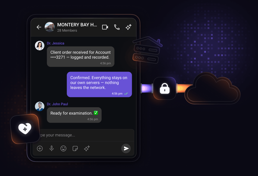 Messaging on your infrastructure
