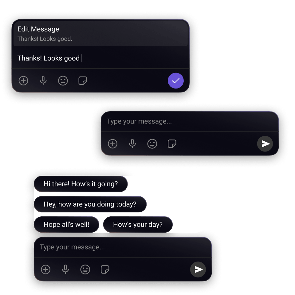Message composer